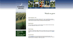 Desktop Screenshot of countrymoonwinery.com